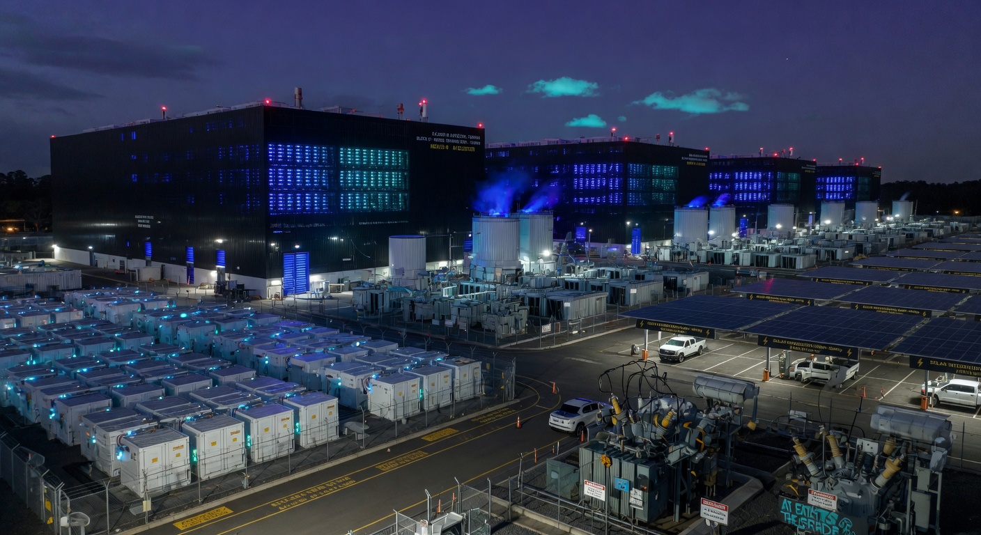 AI Data Centers Meet Battery Storage Solutions