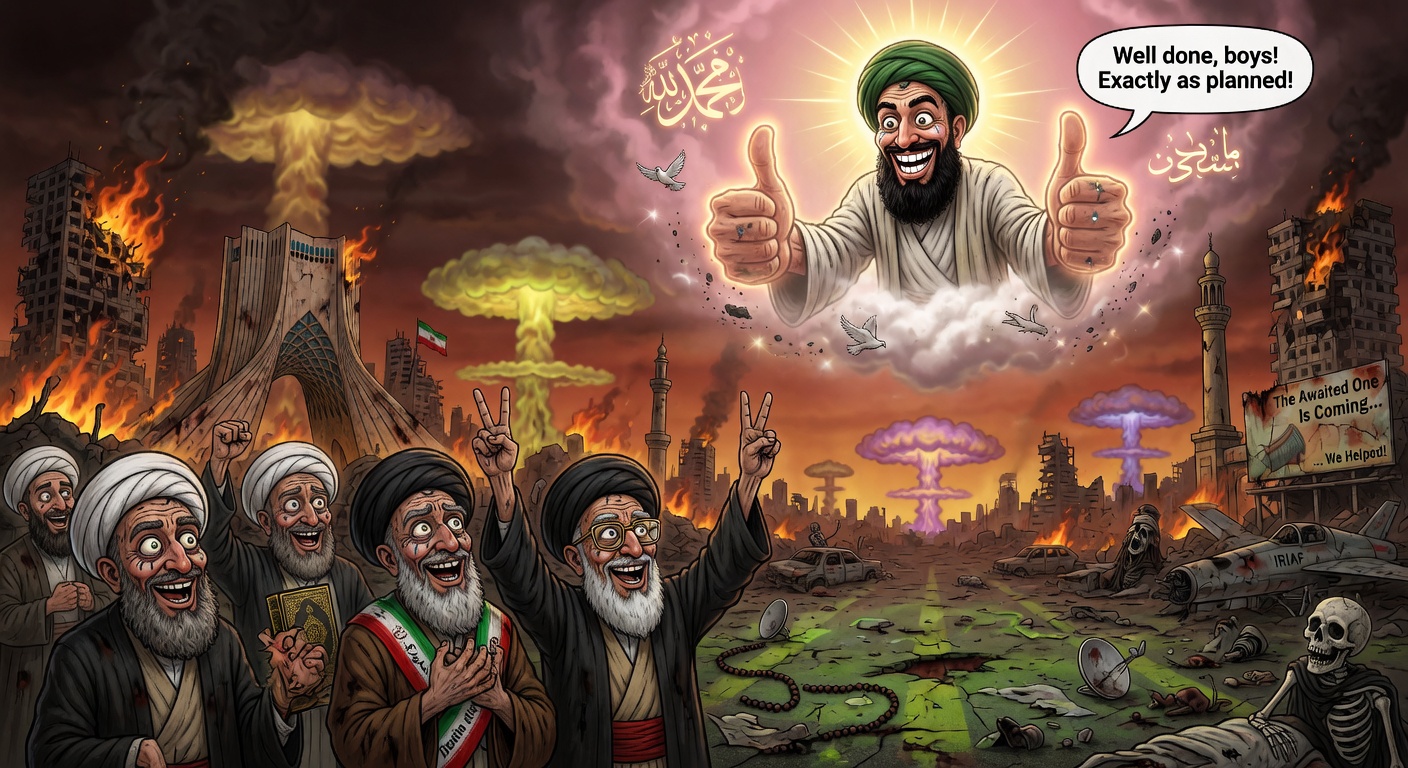 The Mahdi Gives Thumbs Up