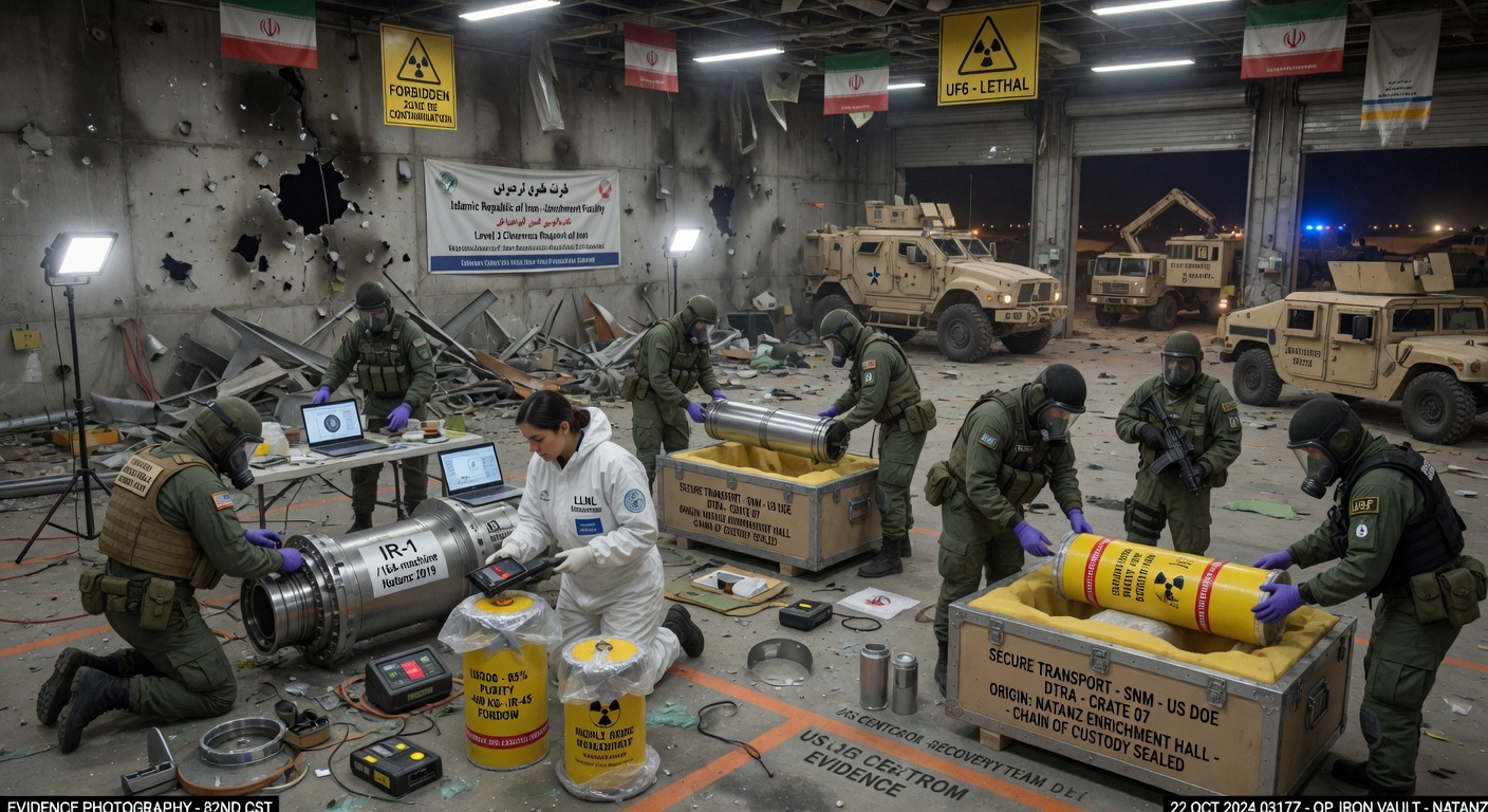 Seizure of Centrifuges and Highly Enriched Uranium